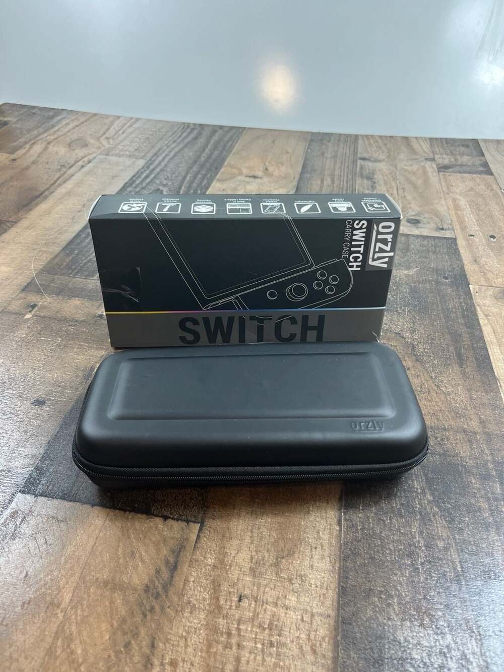 Orzly Nintendo Switch and Switch OLED Carry Case Travel Bag - Black